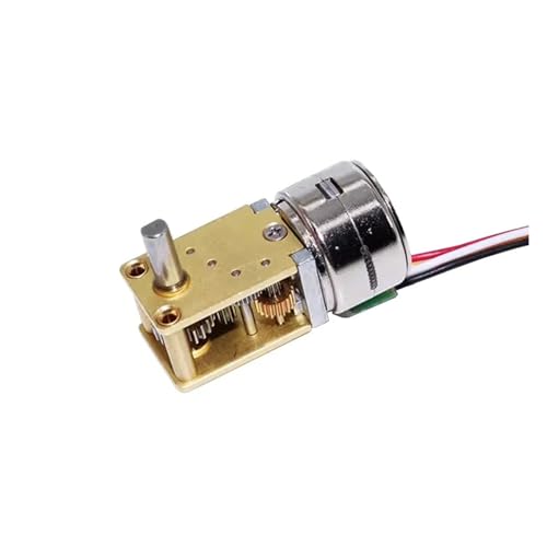 RNUMLIGH 15MM 7-Type L-Type Speed Reduction Stepper Electronic Starter DC 5V 2-Phase 4-Wire Full Metal Gearbox Worm Gear A Ratio 21 RNUMLIGH 15MM 7-Type L-Type Speed Reduction Stepper Electronic Starter DC 5V 2-Phase 4-Wire Full Metal Gearbox Worm Gear A Ratio 21 von RNUMLIGH
