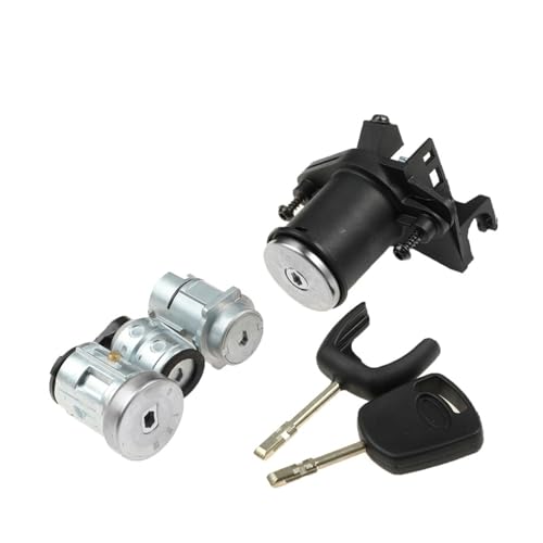 RNUMLIGH Set Lock Door Ignition Barrel with 2 Keys 1479660 von RNUMLIGH