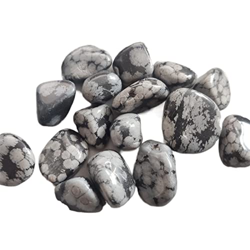 ZoCzkgzd Natur Schneeflocke Obsidian Stein 100g Quarz Edelstein von RNUMLIGH