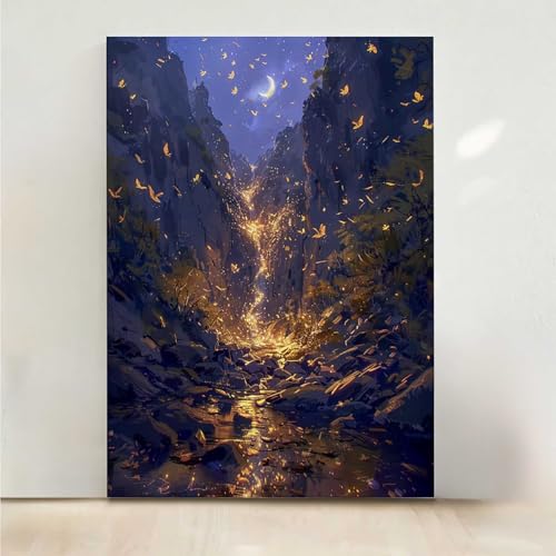 Baum Diamond Painting, 5D Mond Diamond Painting Erwachsene Diamant Malerei DIY Steine Kristall Kunst Bastelnset Erwachsene Anfänger Set, zur Zimmer Wanddeko, Geschenke für Frauen 70x95cm PjY2433 4-J Baum Diamond Painting, 5D Mond Diamond Painting Erwachsene Diamant Malerei DIY Steine Kristall Kunst Bastelnset Erwachsene Anfänger Set, zur Zimmer Wanddeko, Geschenke für Frauen 70x95cm PjY2433 4-J von RNXAOPEN
