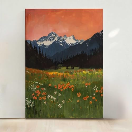 Berg Diamond Painting, 5D Blume Diamond Painting Erwachsene Diamant Malerei DIY Steine Kristall Kunst Bastelnset Erwachsene Anfänger Set, zur Zimmer Wanddeko, Geschenke für Frauen 60x80CM PjY1889 9-6 Berg Diamond Painting, 5D Blume Diamond Painting Erwachsene Diamant Malerei DIY Steine Kristall Kunst Bastelnset Erwachsene Anfänger Set, zur Zimmer Wanddeko, Geschenke für Frauen 60x80CM PjY1889 9-6 von RNXAOPEN