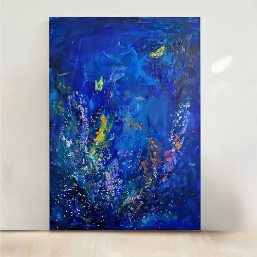 Blau Diamond Painting, 5D Abstrakt Diamond Painting Erwachsene Diamant Malerei DIY Steine Kristall Kunst Bastelnset Erwachsene Anfänger Set, zur Zimmer Wanddeko, Geschenke 40x50CM PjY1961 1-K Blau Diamond Painting, 5D Abstrakt Diamond Painting Erwachsene Diamant Malerei DIY Steine Kristall Kunst Bastelnset Erwachsene Anfänger Set, zur Zimmer Wanddeko, Geschenke 40x50CM PjY1961 1-K von RNXAOPEN