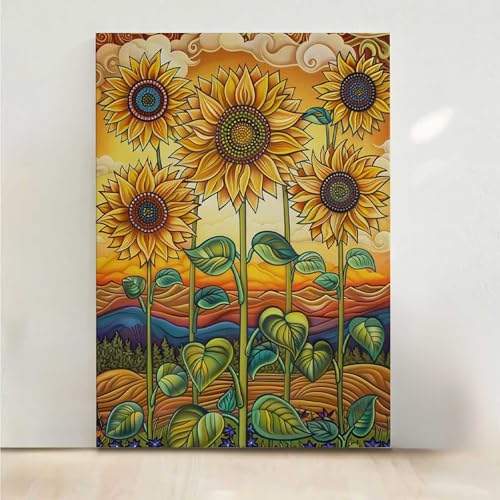 Blume Diamond Painting, 5D Blumen Diamond Painting Erwachsene Diamant Malerei DIY Steine Kristall Kunst Bastelnset Erwachsene Anfänger Set, zur Zimmer Wanddeko, Geschenke für Frauen 50x65cm PjY833 6-0 von RNXAOPEN