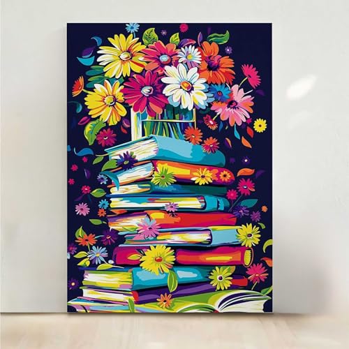 Blume Diamond Painting, 5D Buch Diamond Painting Erwachsene Diamant Malerei DIY Steine Kristall Kunst Bastelnset Erwachsene Anfänger Set, zur Zimmer Wanddeko, Geschenke für Frauen 80x100cm PjY2935 O-0 Blume Diamond Painting, 5D Buch Diamond Painting Erwachsene Diamant Malerei DIY Steine Kristall Kunst Bastelnset Erwachsene Anfänger Set, zur Zimmer Wanddeko, Geschenke für Frauen 80x100cm PjY2935 O-0 von RNXAOPEN