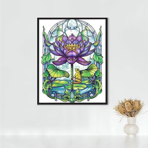 Diamond Painting Erwachsene Anlage Diamond Painting Lotus DIY Vollbohrer Diamant Malerei Set Anfänger, Diamant Kunst Malerei Stickerei Set, Wanddeko und Zimmer Deko, Geschenke 70 x 95 cm PJY6 7-1 Diamond Painting Erwachsene Anlage Diamond Painting Lotus DIY Vollbohrer Diamant Malerei Set Anfänger, Diamant Kunst Malerei Stickerei Set, Wanddeko und Zimmer Deko, Geschenke 70 x 95 cm PJY6 7-1 von RNXAOPEN