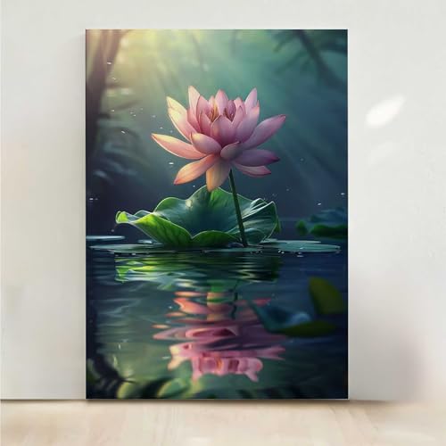 Diamond Painting Erwachsene Blume Diamant Painting Bilder Blumen 5D DIY Mosaikherstellung Basteln Erwachsene Anfänger Set für Heim Schlafzimmer Deko Wohnzimmer, Geschenke 80x100CM PjY5722 A-O von RNXAOPEN