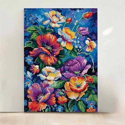 Diamond Painting Erwachsene Blume Diamant Painting Bilder Blumen 5D DIY Mosaikherstellung Basteln Erwachsene Anfänger Set für Heim Schlafzimmer Deko Wohnzimmer, Geschenke für Frauen 40x50cm PjY600 Z-4 Diamond Painting Erwachsene Blume Diamant Painting Bilder Blumen 5D DIY Mosaikherstellung Basteln Erwachsene Anfänger Set für Heim Schlafzimmer Deko Wohnzimmer, Geschenke für Frauen 40x50cm PjY600 Z-4 von RNXAOPEN