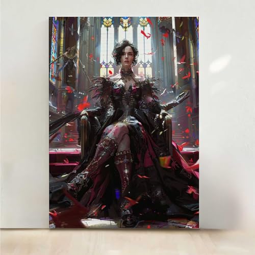 Diamond Painting Erwachsene Blume Diamant Painting Bilder Frau 5D DIY Mosaikherstellung Basteln Erwachsene Anfänger Set für Heim Schlafzimmer Deko Wohnzimmer, Geschenke für Frauen 40x50CM PjY5352 3-Z von RNXAOPEN