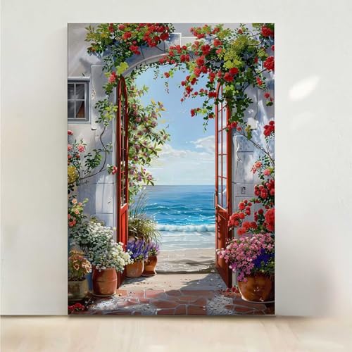 Diamond Painting Erwachsene Blume Diamant Painting Bilder Landschaft 5D DIY Mosaikherstellung Basteln Erwachsene Anfänger Set für Heim Schlafzimmer Deko Wohnzimmer, Geschenke 60x80CM PjY560 O-I Diamond Painting Erwachsene Blume Diamant Painting Bilder Landschaft 5D DIY Mosaikherstellung Basteln Erwachsene Anfänger Set für Heim Schlafzimmer Deko Wohnzimmer, Geschenke 60x80CM PjY560 O-I von RNXAOPEN