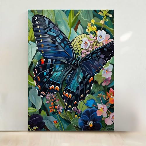 Diamond Painting Erwachsene Blume Diamant Painting Bilder Schmetterling 5D DIY Mosaikherstellung Basteln Erwachsene Anfänger Set für Heim Schlafzimmer Deko Wohnzimmer, Geschenke 40x50CM PjY8646 Y-C Diamond Painting Erwachsene Blume Diamant Painting Bilder Schmetterling 5D DIY Mosaikherstellung Basteln Erwachsene Anfänger Set für Heim Schlafzimmer Deko Wohnzimmer, Geschenke 40x50CM PjY8646 Y-C von RNXAOPEN