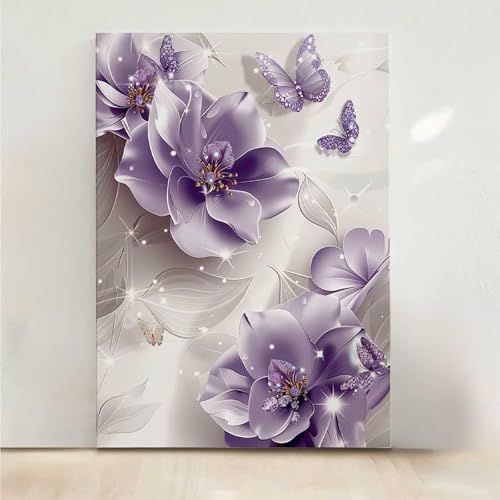 Diamond Painting Erwachsene Blume Diamant Painting Bilder Schmetterling 5D DIY Mosaikherstellung Basteln Erwachsene Anfänger Set für Heim Schlafzimmer Deko Wohnzimmer, Geschenke 70x95CM PjY402 0-3 Diamond Painting Erwachsene Blume Diamant Painting Bilder Schmetterling 5D DIY Mosaikherstellung Basteln Erwachsene Anfänger Set für Heim Schlafzimmer Deko Wohnzimmer, Geschenke 70x95CM PjY402 0-3 von RNXAOPEN