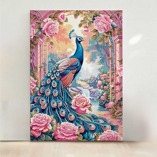 Diamond Painting Erwachsene Blume Diamant Painting Bilder Tier 5D DIY Mosaikherstellung Basteln Erwachsene Anfänger Set für Heim Schlafzimmer Deko Wohnzimmer, Geschenke für Frauen 40x50cm PjY100 S-4 Diamond Painting Erwachsene Blume Diamant Painting Bilder Tier 5D DIY Mosaikherstellung Basteln Erwachsene Anfänger Set für Heim Schlafzimmer Deko Wohnzimmer, Geschenke für Frauen 40x50cm PjY100 S-4 von RNXAOPEN