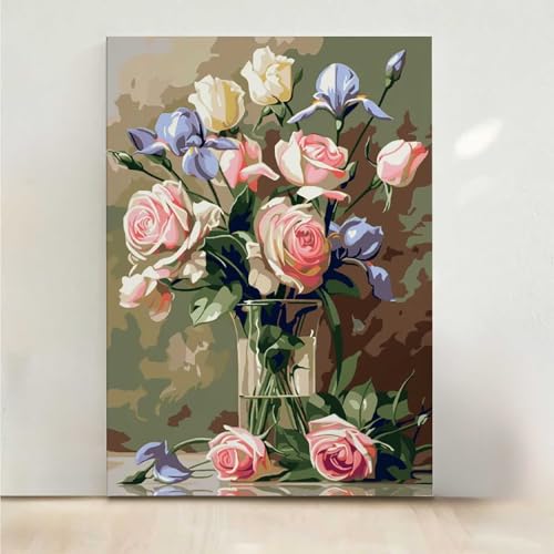 Diamond Painting Erwachsene Blumen Diamant Painting Bilder Blume 5D DIY Mosaikherstellung Basteln Erwachsene Anfänger Set für Heim Schlafzimmer Deko Wohnzimmer, Geschenke für Frauen 30x40cm PjY270 9-2 Diamond Painting Erwachsene Blumen Diamant Painting Bilder Blume 5D DIY Mosaikherstellung Basteln Erwachsene Anfänger Set für Heim Schlafzimmer Deko Wohnzimmer, Geschenke für Frauen 30x40cm PjY270 9-2 von RNXAOPEN