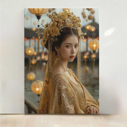Diamond Painting Erwachsene Frau Diamant Painting Bilder Blume 5D DIY Mosaikherstellung Basteln Erwachsene Anfänger Set für Heim Schlafzimmer Deko Wohnzimmer, Geschenke für Frauen 60x80cm PjY5190 L-Z von RNXAOPEN