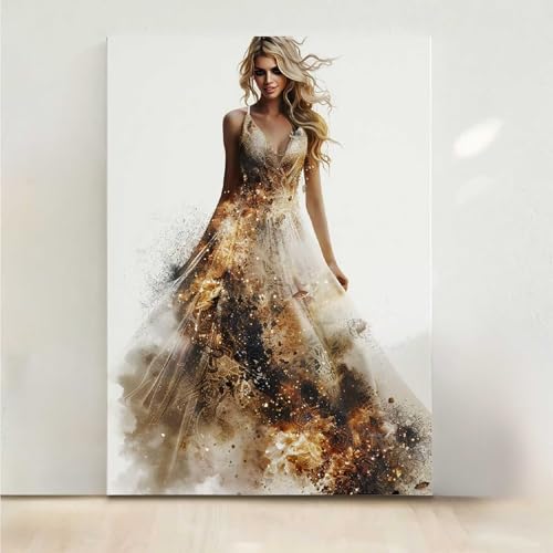 Diamond Painting Erwachsene Frau Diamant Painting Bilder Rock 5D DIY Mosaikherstellung Basteln Erwachsene Anfänger Set für Heim Schlafzimmer Deko Wohnzimmer, Geschenke für Frauen 40x50cm PjY4090 2-4 von RNXAOPEN