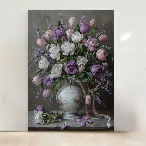 Diamond Painting Erwachsene Landschaft Diamant Painting Bilder Mond 5D DIY Mosaikherstellung Basteln Erwachsene Anfänger Set für Heim Schlafzimmer Deko Wohnzimmer, Geschenke 30x40CM PjY2692 A-8 von RNXAOPEN