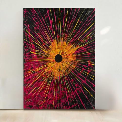 Diamond Painting Erwachsene Linie Diamant Painting Bilder Abstrakt 5D DIY Mosaikherstellung Basteln Erwachsene Anfänger Set für Heim Schlafzimmer Deko Wohnzimmer, Geschenke 30x40cm PjY7956 7-W von RNXAOPEN