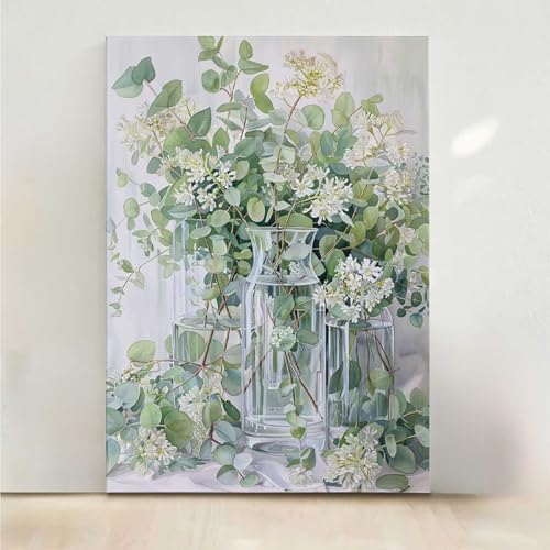 RNXAOPEN Blume Diamond Painting, 5D Anlage Diamond Painting Erwachsene Diamant Malerei DIY Steine Kristall Kunst Bastelnset Erwachsene Anfänger Set, zur Zimmer Wanddeko, Geschenke 50x65cm PjY3151 R-W RNXAOPEN Blume Diamond Painting, 5D Anlage Diamond Painting Erwachsene Diamant Malerei DIY Steine Kristall Kunst Bastelnset Erwachsene Anfänger Set, zur Zimmer Wanddeko, Geschenke 50x65cm PjY3151 R-W von RNXAOPEN