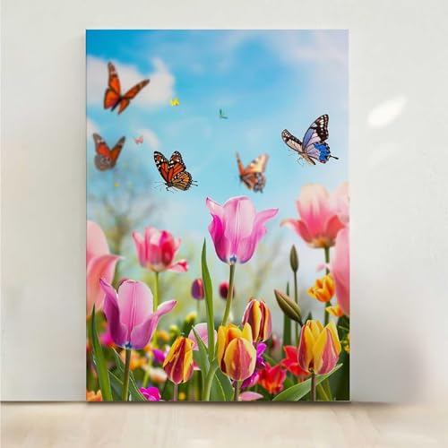 RNXAOPEN Blume Diamond Painting, 5D Blumen Diamond Painting Erwachsene Diamant Malerei DIY Steine Kristall Kunst Bastelnset Erwachsene Anfänger Set, zur Zimmer Wanddeko, Geschenke 30x40cm PjY1331 8-Z RNXAOPEN Blume Diamond Painting, 5D Blumen Diamond Painting Erwachsene Diamant Malerei DIY Steine Kristall Kunst Bastelnset Erwachsene Anfänger Set, zur Zimmer Wanddeko, Geschenke 30x40cm PjY1331 8-Z von RNXAOPEN