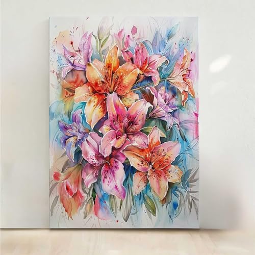 RNXAOPEN Blume Diamond Painting, 5D Blumen Diamond Painting Erwachsene Diamant Malerei DIY Steine Kristall Kunst Bastelnset Erwachsene Anfänger Set, zur Zimmer Wanddeko, Geschenke 40x50CM PjY7853 A-9 RNXAOPEN Blume Diamond Painting, 5D Blumen Diamond Painting Erwachsene Diamant Malerei DIY Steine Kristall Kunst Bastelnset Erwachsene Anfänger Set, zur Zimmer Wanddeko, Geschenke 40x50CM PjY7853 A-9 von RNXAOPEN