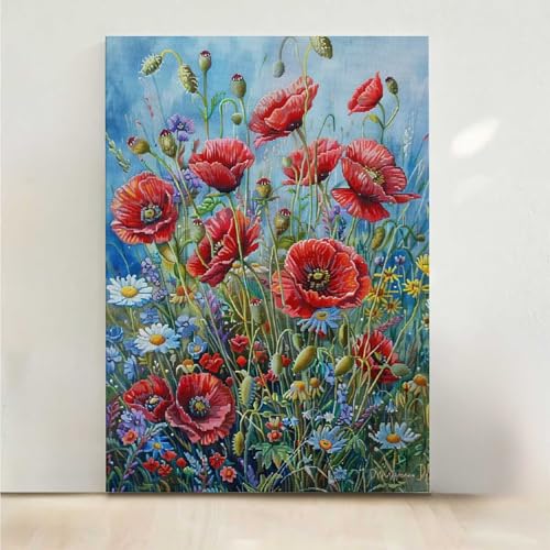 RNXAOPEN Blumen Diamond Painting, 5D Blume Diamond Painting Erwachsene Diamant Malerei DIY Steine Kristall Kunst Bastelnset Erwachsene Anfänger Set, zur Zimmer Wanddeko, Geschenke 50x65cm PjY1431 B-0 RNXAOPEN Blumen Diamond Painting, 5D Blume Diamond Painting Erwachsene Diamant Malerei DIY Steine Kristall Kunst Bastelnset Erwachsene Anfänger Set, zur Zimmer Wanddeko, Geschenke 50x65cm PjY1431 B-0 von RNXAOPEN
