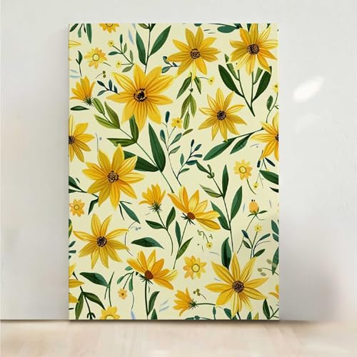 RNXAOPEN Blumen Diamond Painting, 5D Blume Diamond Painting Erwachsene Diamant Malerei DIY Steine Kristall Kunst Bastelnset Erwachsene Anfänger Set, zur Zimmer Wanddeko, Geschenke 50x65cm PjY7543 H-X von RNXAOPEN