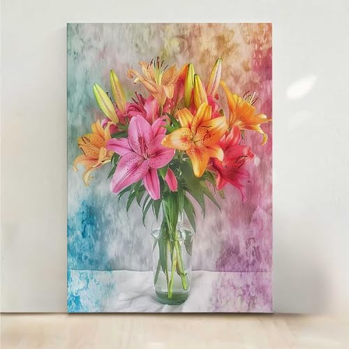 RNXAOPEN Blumen Diamond Painting, 5D Blume Diamond Painting Erwachsene Diamant Malerei DIY Steine Kristall Kunst Bastelnset Erwachsene Anfänger Set, zur Zimmer Wanddeko, Geschenke 60x80cm PjY1835 5-6 RNXAOPEN Blumen Diamond Painting, 5D Blume Diamond Painting Erwachsene Diamant Malerei DIY Steine Kristall Kunst Bastelnset Erwachsene Anfänger Set, zur Zimmer Wanddeko, Geschenke 60x80cm PjY1835 5-6 von RNXAOPEN