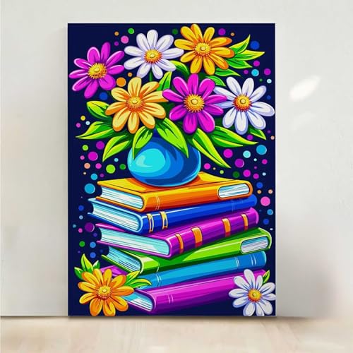 RNXAOPEN Blumen Diamond Painting, 5D Blume Diamond Painting Erwachsene Diamant Malerei DIY Steine Kristall Kunst Bastelnset Erwachsene Anfänger Set, zur Zimmer Wanddeko, Geschenke 70x95CM PjY2549 9-F RNXAOPEN Blumen Diamond Painting, 5D Blume Diamond Painting Erwachsene Diamant Malerei DIY Steine Kristall Kunst Bastelnset Erwachsene Anfänger Set, zur Zimmer Wanddeko, Geschenke 70x95CM PjY2549 9-F von RNXAOPEN
