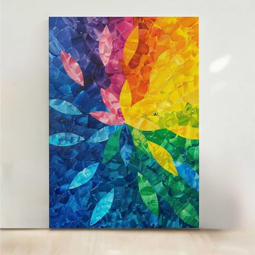 RNXAOPEN Diamond Painting Erwachsene Blumen Diamant Painting Bilder Blume 5D DIY Mosaikherstellung Basteln Erwachsene Anfänger Set für Heim Schlafzimmer Deko Wohnzimmer, Geschenke 30x40CM PjY7938 6-6 von RNXAOPEN