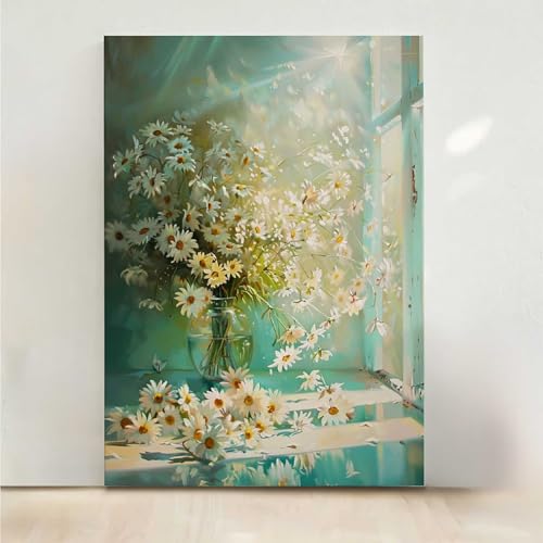 RNXAOPEN Diamond Painting Erwachsene Blumen Diamant Painting Bilder Blume 5D DIY Mosaikherstellung Basteln Erwachsene Anfänger Set für Heim Schlafzimmer Deko Wohnzimmer, Geschenke 40x50cm PjY7908 5-M von RNXAOPEN