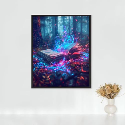 RNXAOPEN Diamond Painting Erwachsene Buch Diamond Painting Buch DIY Vollbohrer Diamant Malerei Set Anfänger, Diamant Kunst Malerei Stickerei Set, Wanddeko und Zimmer Deko, Geschenke 80x100CM PJY7 7-2 von RNXAOPEN
