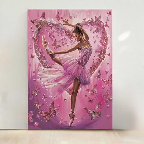 RNXAOPEN Diamond Painting Erwachsene Liebe Diamant Painting Bilder Blume 5D DIY Mosaikherstellung Basteln Erwachsene Anfänger Set für Heim Schlafzimmer Deko Wohnzimmer, Geschenke 80x100CM PjY5600 7-M von RNXAOPEN