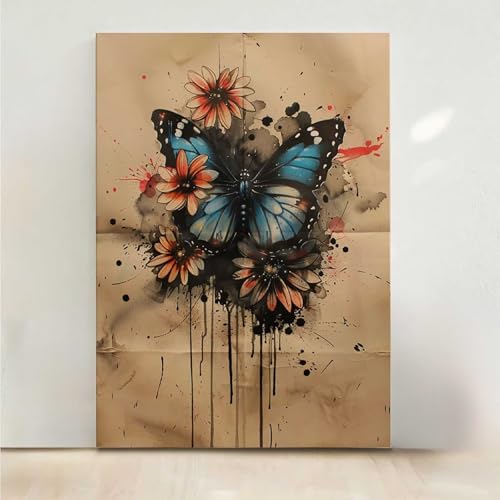 Schmetterling Diamond Painting, 5D Blume Diamond Painting Erwachsene Diamant Malerei DIY Steine Kristall Kunst Bastelnset Erwachsene Anfänger Set, zur Zimmer Wanddeko, Geschenke 40x50CM PjY8671 2-0 Schmetterling Diamond Painting, 5D Blume Diamond Painting Erwachsene Diamant Malerei DIY Steine Kristall Kunst Bastelnset Erwachsene Anfänger Set, zur Zimmer Wanddeko, Geschenke 40x50CM PjY8671 2-0 von RNXAOPEN