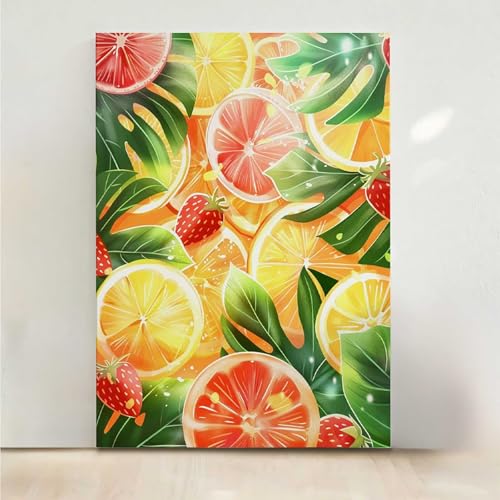 Zitrone Diamond Painting, 5D Obst Diamond Painting Erwachsene Diamant Malerei DIY Steine Kristall Kunst Bastelnset Erwachsene Anfänger Set, zur Zimmer Wanddeko, Geschenke 80x100CM PjY2135 P-J Zitrone Diamond Painting, 5D Obst Diamond Painting Erwachsene Diamant Malerei DIY Steine Kristall Kunst Bastelnset Erwachsene Anfänger Set, zur Zimmer Wanddeko, Geschenke 80x100CM PjY2135 P-J von RNXAOPEN