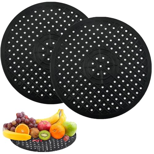 2PCS Spülmatte für Spülbecken Spülbeckeneinlage Gummi Durchmesser 30.6cm Spülbeckenmatte Sink Mat Einlage Matte für Spülbecken Matte Spülbeckenschutz Spritzschutz Waschbecken Spülmatte Abtropfmatte von RNXSIB