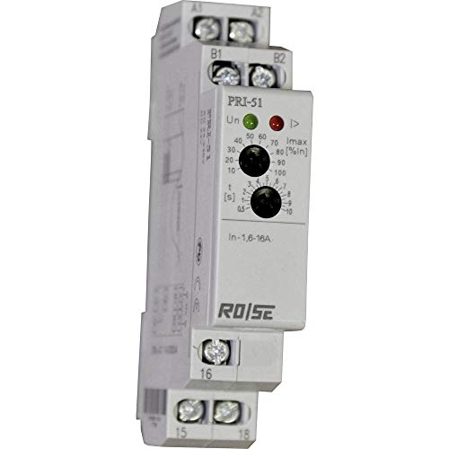 RO/SE PRI-51/16 Stromüberwachungsrelais, Strombereich 16A / 24-240V AC + 24V DC von RO/SE