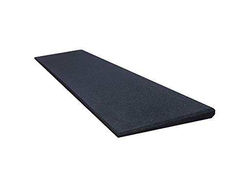 Bordsteinrampe Excellent 25 mm Auffahrrampe Überfahrrampe Erstklassige Bordsteinrampe aus Gummigranulat, Made in Germany, Schwarz Die perfekte Rampe für einfaches Überfahren von Hindernissen. von RO-FLEX