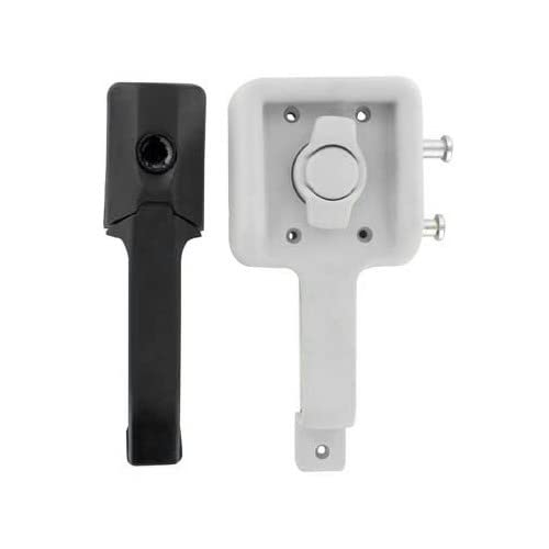 Holzhauer Schloss schwarz/grau mit Griff von ROADLOISIRS