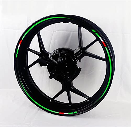 Felgenband Refit Motorrad Felgen Felgen Naben Aufkleber Mit Wasserdicht & Reflektierend Für DUCATI 696/821/848/899/1199/1299(Color:C) von ROANNY