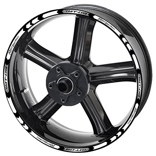 ROANNY Felgenband Reflektierendes Motorrad Mt09 Radaufkleber Felgenaufkleber Logo Kit Für Yamaha Mt 09 Sp 2020 2021 (Color : 11) von ROANNY