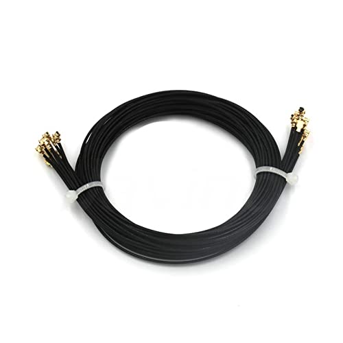 2 Stücke RF UFL IPX IPEX Zu UFL./IPX Stecker 1,13 Pigtail Kabel for Router 3g 4g Modem (Size : 1M) von ROBAUN