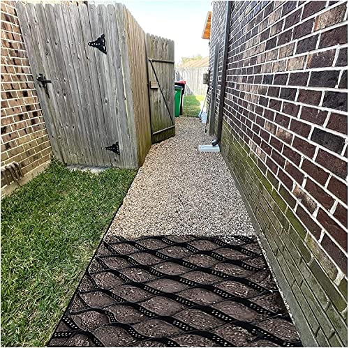 ROBAUN Garden Retaining Wall Grid Bodengitter, Erbsenkiesgitter, Pflasterstabilisator, 5,1 cm Tiefe, Auffahrtsstabilisierung, Böschungsgitter for Gartenwege, Auffahrt(2x9m/6.5x29.5ft) von ROBAUN