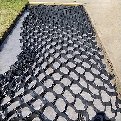 ROBAUN Stützmauergitter für den Garten, Bodengitter, Stabilisator, Landschaft, durchlässige Pflastersteine, Wohnmobil-Parkpad, 5,1 cm dick, hält Kies auf Gehwegen / steilen Stufen (2 x 6 m) von ROBAUN