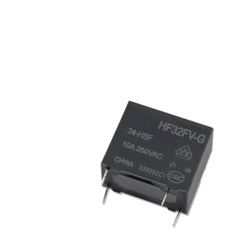 Relais HF HF32FV-G 24-HSF 24VDC 4-polig Schließer 10A von ROBAUN