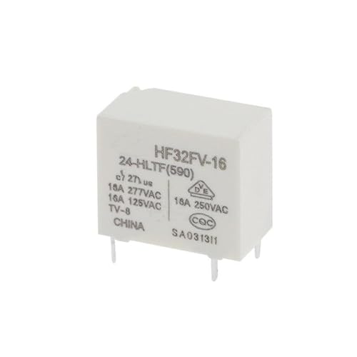 Relais HF32FV-16-5 HLTF HF32FV-16-12 HLTF 24-HLTF 4-polig 16A(HF32FV-16-24-HLTF) von ROBAUN