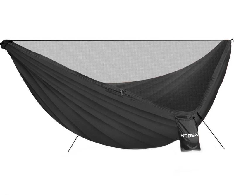 ROBBX Hängematte ROBBX® Hängematte mit Moskitonetz von ROBBX