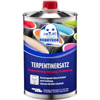 Robbyrob Terpentinersatz für Lacke auf Öl- und Kunstharzbasis 1 L von ROBBYROB