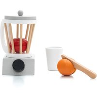 Robincool - Spielzeug-Küchenset Montessori Smoothie Lab 11x9,5x15 cm aus Öko-Holz mit Zubehör Inklusive von ROBINCOOL