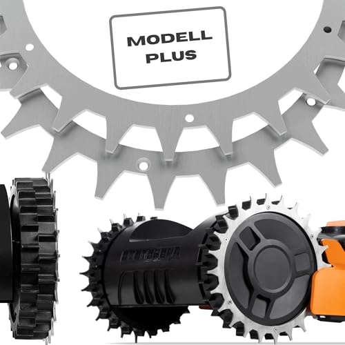 Mähroboter Rasenroboter Spikes Traktionsverbesserung für Worx Landroid Plus Modelle Alu Mähroboter Rasenroboter Spikes Traktionsverbesserung für Worx Landroid Plus Modelle Alu von ROBO CLAWS
