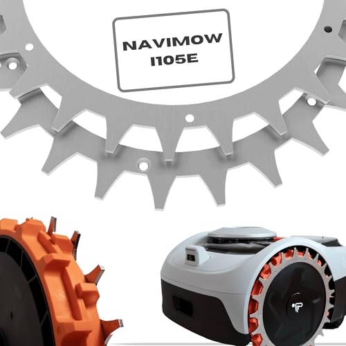 ROBO CLAWS® Edelstahl Spikes Navimow i105E - i108E Modelle 3mm stark Mähroboter Spikes Entgratet 14x Edelstahl Schrauben Traktionsverbesserung für Navimow Spikes 255 mm ROBO CLAWS® Edelstahl Spikes Navimow i105E - i108E Modelle 3mm stark Mähroboter Spikes Entgratet 14x Edelstahl Schrauben Traktionsverbesserung für Navimow Spikes 255 mm von ROBO CLAWS